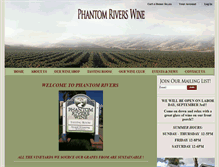 Tablet Screenshot of phantomrivers.com
